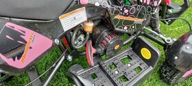 Nová růžová benzinová čtyřkolka 49ccm - 8