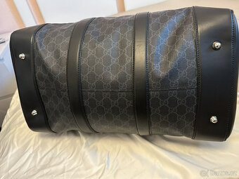 Taška Gucci GG černá víkendovka Unisex - 8