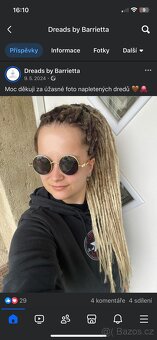 Prodej fake dreadu Kanekalon - 78 cm, 50 DE - 8