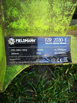 Elektrická sekačka Fieldmann FZR 2030-E - 8