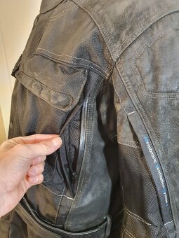 Mohawk MVS-1 Kůže Textil bunda na moto BMW V. 3XL - 8