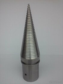 Štípací kužel hrot trn 80 x 300 kuželová štípačka na dřevo - 8