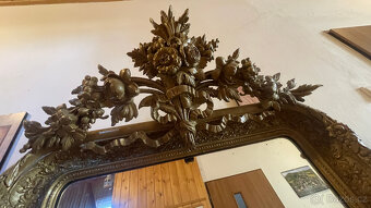 Starožitné zámecké zrcadlo - 8