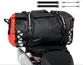 Topcase taška, brašna na motorku BMW GS , Africa červená - 8