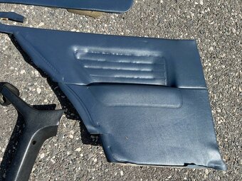 BMW E30 coupe tapce - set (modré) - 8