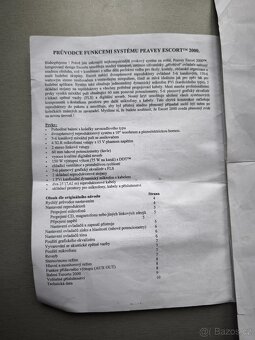 Ozvučovací systém Escort 2000 - 8