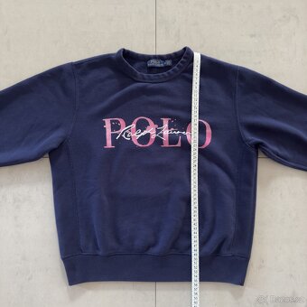 Ralph Lauren Polo modrá mikina - 8