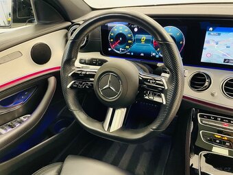 Mercedes-Benz Třídy E 220D 4M, AMG, NIGHT, ZÁRUKA, DPH, TOP - 8