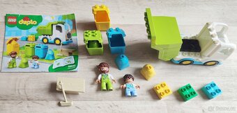 DUPLO sady i dílky solo: farma,Mickey,Minnie,popeláři.. - 8