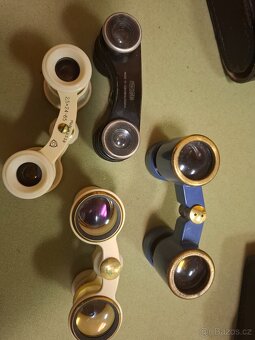 Retro staré divadelní kukátko 4ks - 8