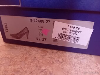 Dámské společenské boty - lodičky, vel. 37 - 8