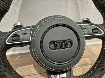 VOLANT AUDI KOŽENÝ MULTIFUNKCNY + airbag + PADLA - 8
