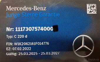 Mercedes Benz W206 C220 Junge Sterne Gwarancja DE EZ 2022 - 8