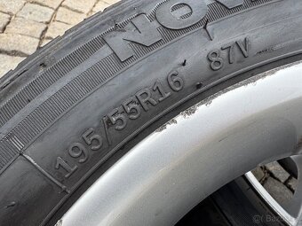 Alu kola Peugeot 4x108 letni pneu 195/55 r16 Leao - 8