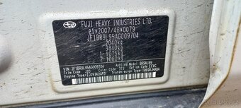 Subaru Outback 2010 2,5 automat- náhradní díly - 8