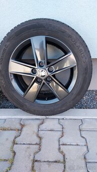 Alu kola 5x112 r16 Star originál Škoda Octavia III - 8