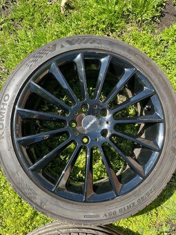 Prodám alu Carmani 5x120 r18 letní pneu 225/45/18 - 8
