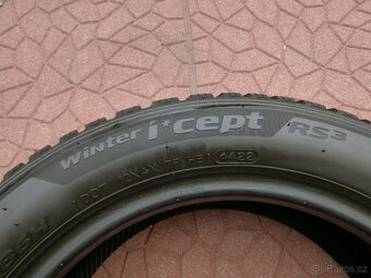 Pneumatiky zimní Hankook 185 55 15 - sada - 7mm - 8