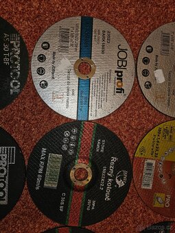 Kotouče a kartáč flexa / úhlová bruska 180mm za 199,-Kč - 8