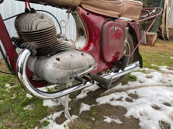 Jawa 350 / 354 kývačka, původní stav, patinovka, po STK - 8