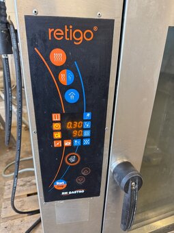 Elektrický konvektomat Retigo - 10x GN1/1 - 8