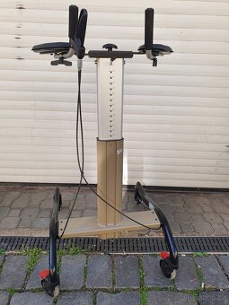 hydraulické chodítko s brzdami, po operaci, seniorské - 8