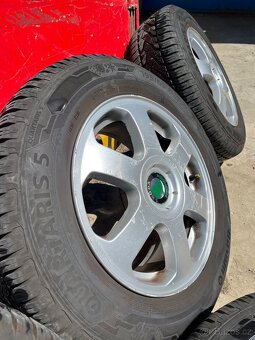 Celoroční pneu + alu kola 195/65 r15 5x100 - 8
