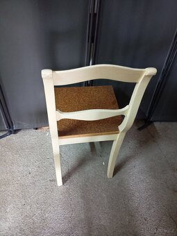 Prodám 4 x hezké selské židle z masivu - 8