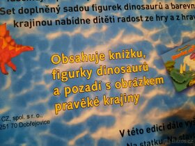 Dino,dinosauři set/figurky,budík,3D stavebnice,knizka,puzzle - 8