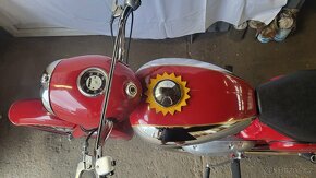 Jawa 350 -Kývačka s TP- bílé značky - 8