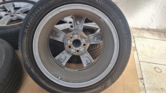 Alu kola Škoda 16" 5x100 letní pneu 215/45 R16 5-7mm Rapid - 8