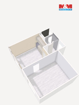 Prodej bytu 1+1, Chomutov, ul. Palackého - 8