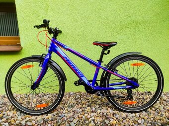Značkové dětské kolo Merida 24" (modrá) - 8