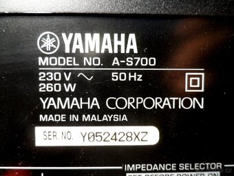 YAMAHA  A-S700 - 8