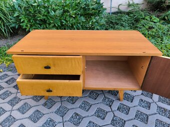 Retro komoda / skříňka NDR - Brusel 60. léta - 8