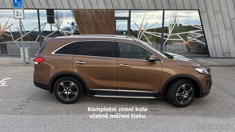 Kia Sorento, 4x4, z ČR, tažné, zimní komplety, panorama, max - 8