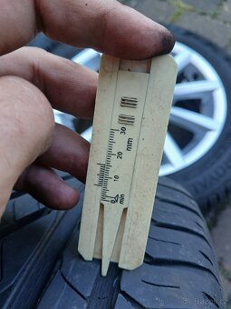 ALU kola,sada, originál Volkswagen,185/60 R15,5x100,TOP - 8