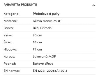Přebalovací pult- Quax - 8