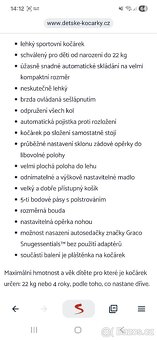 Kočárek Graco Myavo mint - 8