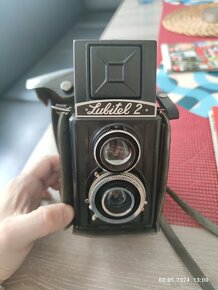 Starožitný fotoaparát Lubitel-2 - 8