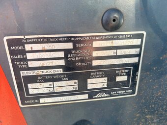 VZV Linde H35D - 8