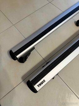 Střešní nosič na dvě kola (Thule) + podélníky Thule - 8