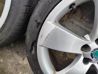 17"letní alu sada Kentaur 5x100 origo Roomster Fabia 2 Polo - 8
