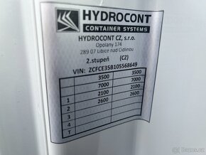 IVECO Daily 50C16 + nosič kontejnerů CTS 03-28-K-CTS (3450) - 8