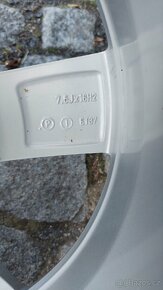 16" SADA AUDI ORIG DISKŮ 7,5JX16 ET37 5X112 A6 - 8