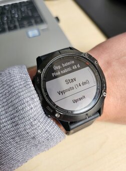 Garmin Fenix 6 Pro Sapphire 47mm, vydrz 14d/48d - 8