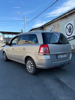 Opel Zafira, 1.7CDI 81KW KUŽE KLIMA 7MIST Ojeté, 11/2008, 28 - 8