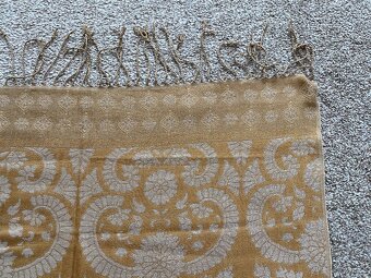 Velký dámský šátek se vzorem - akryl - 8