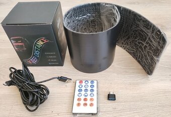 FLEXIBILNÍ REKLAMNÍ LED PANEL PÁS FULL COLOR 60x12cm na 5V - 8