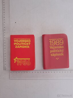 POLITICKO VOJENSKY ZAPISNIK ROCNIK 1985 A 1986 - 8